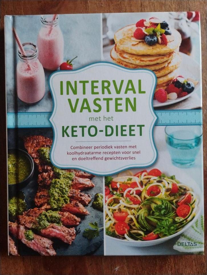 Intervalvasten met Keto-Dieet - Nieuwstaat!, Boeken, Kookboeken, Zo goed als nieuw, Voorgerechten en Soepen, Hoofdgerechten, Tapas, Hapjes en Dim Sum