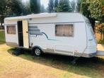 Eriba Nova 555FB  Extra groot frans bed, Particulier, Schokbreker, Lengtebed, 5 tot 6 meter