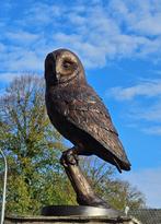 KERKUIL / BRONZEN BEELD / 43 CM HOOG, Tuin en Terras, Tuinbeelden, Nieuw, Overige materialen, Ophalen of Verzenden, Dierenbeeld