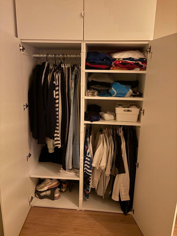 Ikea Platsa kledingkast - zo goed als nieuw (1 jaar oud)!, Huis en Inrichting, Kasten | Kledingkasten, Nieuw, 150 tot 200 cm, 100 tot 150 cm