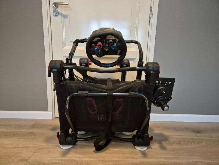 Next Level Racing seat met Logitech G29, Computers en Software, Joysticks, Zo goed als nieuw, Ophalen