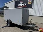 Bij Impex Bockmann Gesloten enkelas 300x150x152cm 1500 kg, Auto diversen, Aanhangers en Bagagewagens, Nieuw