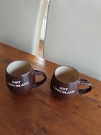 Twee hot chocolate mokken, Antiek en Kunst, Antiek | Keramiek en Aardewerk, Ophalen of Verzenden