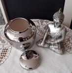 Mooi setje ook apart te koop vaas porselein boedabeeld?, Huis en Inrichting, Woonaccessoires | Boeddhabeelden, Ophalen of Verzenden