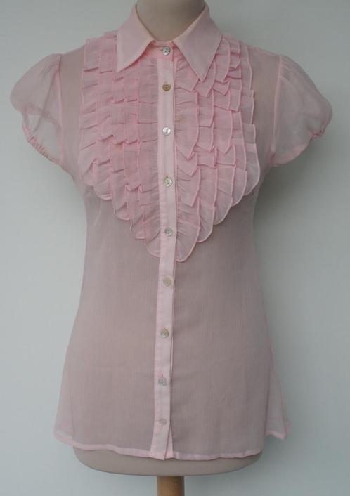 Blouse Denny rose., Kleding | Dames, Blouses en Tunieken, Zo goed als nieuw, Maat 36 (S), Roze, Verzenden