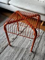 Ikea Vasteron kruk oranje draadstaal, Ophalen, Staal
