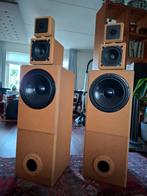 Visaton bouwpakket high end speakers, Audio, Tv en Foto, Luidsprekers, Gebruikt, 120 watt of meer, Front, Rear of Stereo speakers