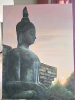 Buddha olieverfschilderij, Huis en Inrichting, Woonaccessoires | Schilderijen, Tekeningen en Foto's, Minder dan 50 cm, Schilderij