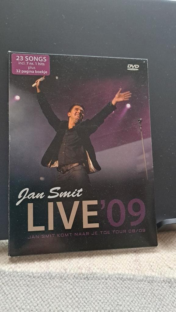 Dvd  jan smit. .LIVE,  09, Cd's en Dvd's, Dvd's | Muziek en Concerten, Zo goed als nieuw, Muziek en Concerten, Alle leeftijden