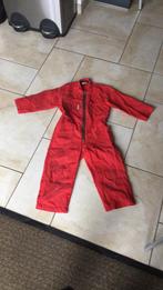 Kinder overal  rood maat 104, Tuin en Terras, Werkkleding, Gebruikt, Kinderen, Overall, Ophalen of Verzenden