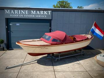 Zeer nette Kaagsloep 650 met YANMAR 29pk, topstaat beschikbaar voor biedingen