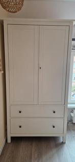 Ikea Hemnes kledingkast, Huis en Inrichting, Kasten | Dressoirs, Ophalen, 100 tot 150 cm, Zo goed als nieuw, Met hangruimte