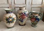 3x Grote beschilderde vaas, Antiek en Kunst, Ophalen