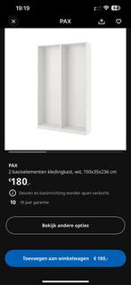Pax kast ikea, Huis en Inrichting, Kasten | Kledingkasten, Ophalen of Verzenden, Zo goed als nieuw, 50 tot 75 cm, 200 cm of meer