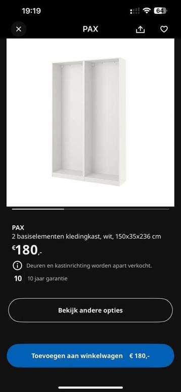 Pax kast ikea