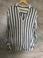 MANGO STRIPED DAMES BLOUSE, MAAT; M, Kleding | Dames, Blouses en Tunieken, Maat 38/40 (M), Ophalen of Verzenden, Zo goed als nieuw