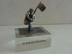 Miniatuur zilver S10c baken vlag zilveren miniaturen gezegde, Antiek en Kunst, Antiek | Goud en Zilver, Verzenden, Zilver