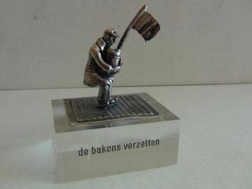 Miniatuur zilver S10c baken vlag zilveren miniaturen gezegde beschikbaar voor biedingen