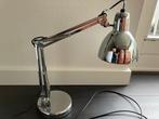 IKEA bureaulamp A9802 | Chroom - Metaal | jaren 90, Gebruikt, Ophalen of Verzenden, Metaal, Minder dan 50 cm