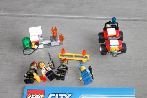 lego city brandweer startersset 60088, Kinderen en Baby's, Speelgoed | Duplo en Lego, Zo goed als nieuw, Lego, Complete set, Ophalen of Verzenden