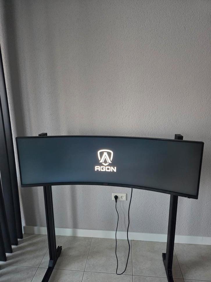 AOC AGON 49 Inch Gaming monitor, Computers en Software, Monitoren, Zo goed als nieuw, 101 t/m 150 Hz, DisplayPort, HDMI, Gaming