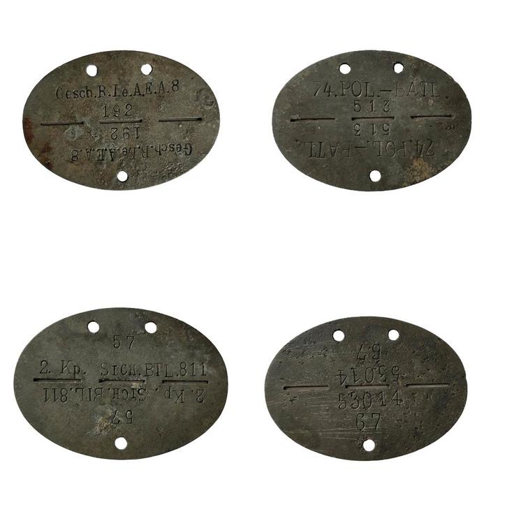 WWII Duitse Erkennungsmarke, Verzamelen, Militaria | Tweede Wereldoorlog, Embleem of Badge, Duitsland, Ophalen of Verzenden