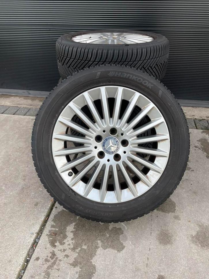 Mercedes C klasse wielset 17inch, Auto-onderdelen, Banden en Velgen, Banden en Velgen, Zomerbanden, 17 inch, 225 mm, Personenwagen
