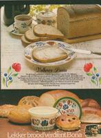 Retro reclame 1978 Bona volkoren bruin Boerenbont bord, Verzenden, Overige typen