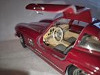 Mercedes Benz 300 SL Vleugeldeur Modelauto 1:18, Ophalen of Verzenden, Zo goed als nieuw, Auto, Bburago