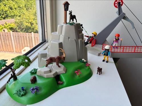 3 set’s Playmobil! Kabelbaan, bergbeklimmen, helikopter, Kinderen en Baby's, Speelgoed | Playmobil, Gebruikt, Complete set, Ophalen