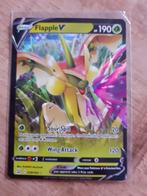 018 flapple v battle styles, Hobby en Vrije tijd, Verzamelkaartspellen | Pokémon, Ophalen of Verzenden, Zo goed als nieuw, Losse kaart