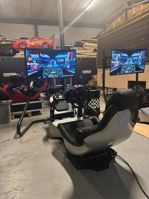 2 complete Race Simulators, Spelcomputers en Games, Games | Overige, Gebruikt, Racen en Vliegen, 1 speler, Vanaf 7 jaar, Eén computer