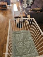 Babybox, wit met matras, Ophalen of Verzenden