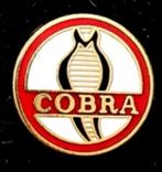 Cobra pin- rood wit emaille, Verzenden, Nieuw, Transport, Speldje of Pin