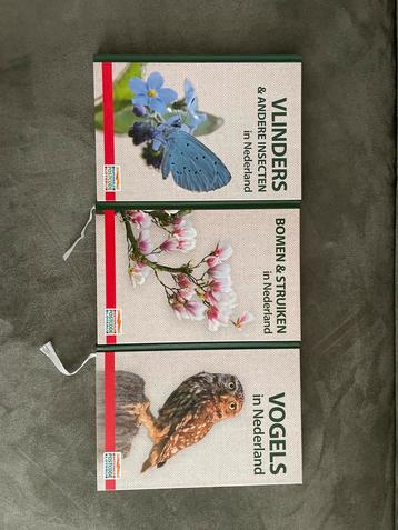 Natuurboeken Nederland - Vogels, Bomen, Vlinders beschikbaar voor biedingen