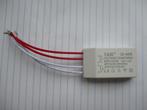 2 Electronic Transformers 220V naar AC12V 20-60W, Ophalen of Verzenden, Gebruikt, Overige typen