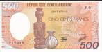 Centraal Afrikaanse Republiek, 500 Francs, 1985, UNC, Postzegels en Munten, Bankbiljetten | Afrika, Los biljet, Overige landen