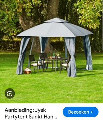 Paviljoen Sankt Hans 3x3 beschikbaar voor biedingen