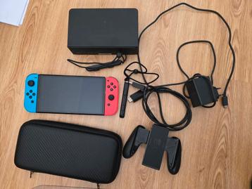 Nintendo Switch OLED Rood-blauw ZGAN beschikbaar voor biedingen