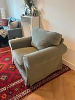 IKEA Ektorp Fauteuil Stoel - Grijsgroen, Zo Goed Als Nieuw!, Huis en Inrichting, Fauteuils, Ophalen, 75 tot 100 cm, 100 tot 125 cm