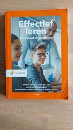 Sebo Ebbens - Effectief leren, Gelezen, Sociale wetenschap, Ophalen of Verzenden, Sebo Ebbens; Lambrecht Spijkerboer; Michel van Ast; Simon Ett...
