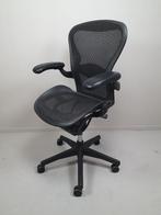 Herman Miller Aeron Graphite Refurbished Bureaustoel, Huis en Inrichting, Ergonomisch, Ophalen of Verzenden, Bureaustoel, Zo goed als nieuw