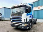 Scania R114-340 LA 4x2 (2 FUEL LINES!) (EURO 2 / 12 GEARS MA, Auto's, Euro 2, Achterwielaandrijving, Scania, Wit