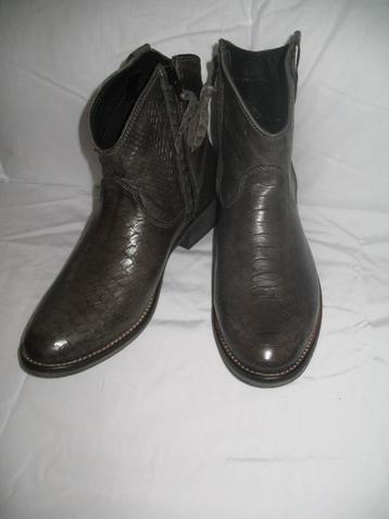 Leren Croco Western Laarzen Smokey Grey * 39 Niet op gelopen beschikbaar voor biedingen