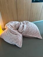 Twee roze zitzakken - GOEDE STAAT, Ophalen, Zo goed als nieuw, Roze