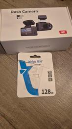 NIEUW! 4K Dashcam met 128GB MicroSD kaart, Ophalen of Verzenden, Nieuw