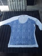Fijn gebreid shirt, Maat 38/40 (M), Blauw, Ophalen of Verzenden, Zo goed als nieuw