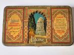 Lakme Egypte Cigarettes blik, Verzamelen, Blikken, Ophalen of Verzenden, Gebruikt, Overige