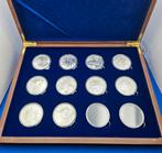 (A344) South Korea SERIE CHIWOO CHEONWANG 1 Clay one ounce, Ophalen of Verzenden, Centraal-Azië, Setje, Zilver