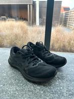 Asics Gel Nimbus 23 Triple Black ~ maat 46, Verzenden, Zo goed als nieuw, Asics, Sportschoenen